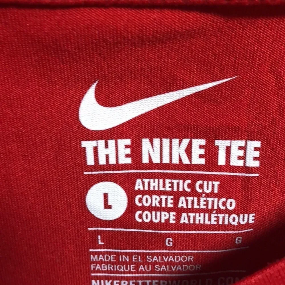 Nike dri-fit patriots  short sleeve shirt size large .
